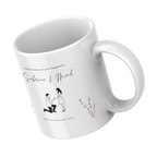 Proposal Illustration Engagement Mug – angled view