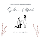 Proposal Illustration Engagement Mug – original flat artwork