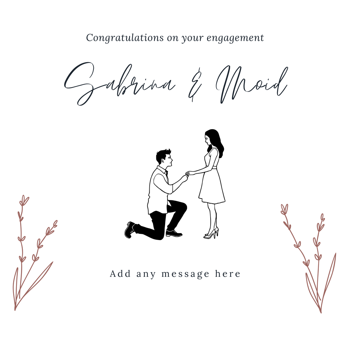 Proposal Illustration Engagement Mug – original flat artwork