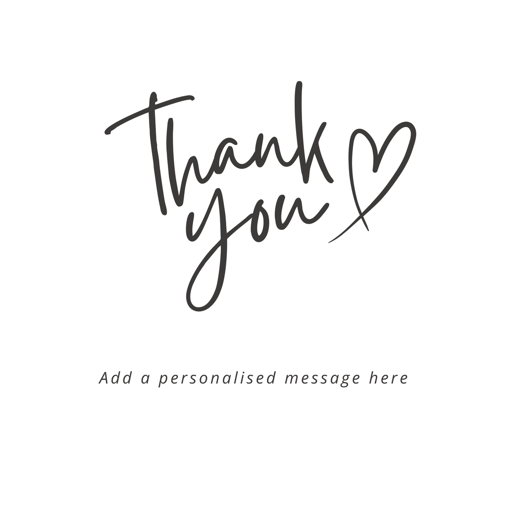 Script Heart Thank You Mug – original flat artwork