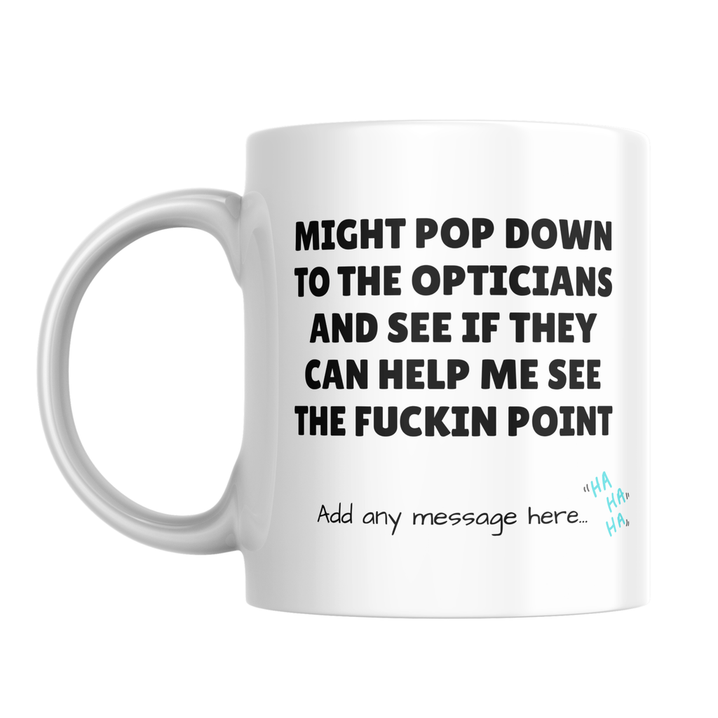 See the Point Optician Mug – front view