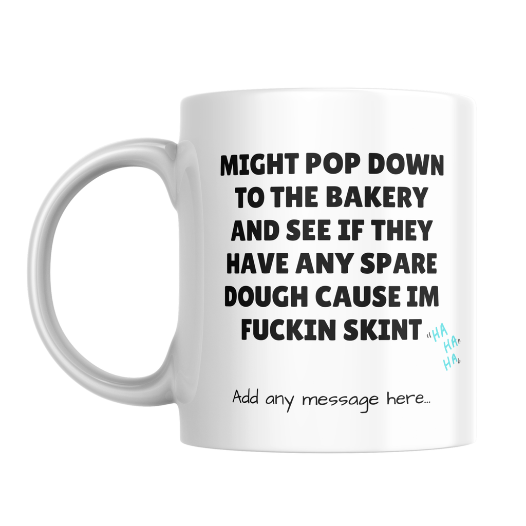 Spare Dough Bakery Mug – front view