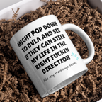 Steer My Life DVLA Mug – gift presentation on paper packing