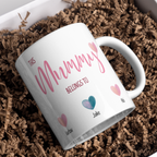 This Mummy Belongs To Mug – gift presentation on paper packing