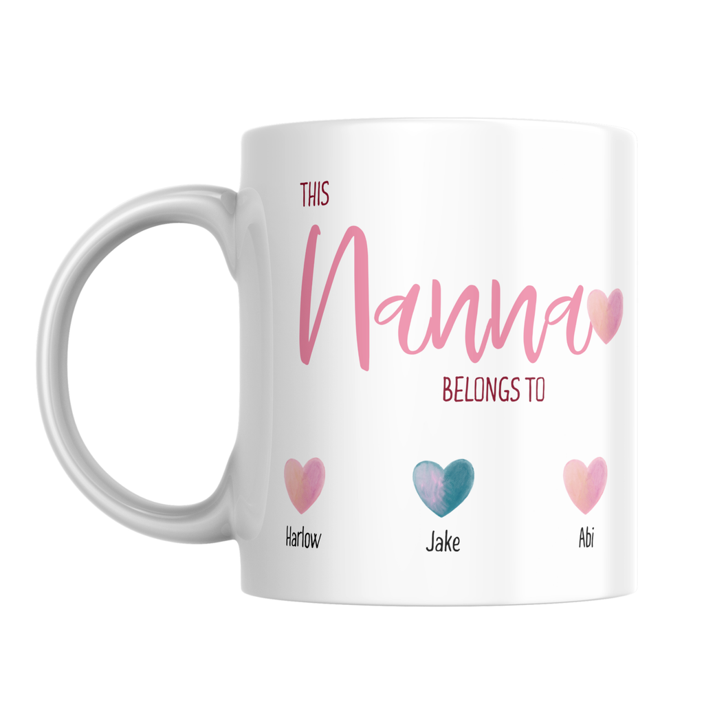 This Nanna Belongs To Mug – front view