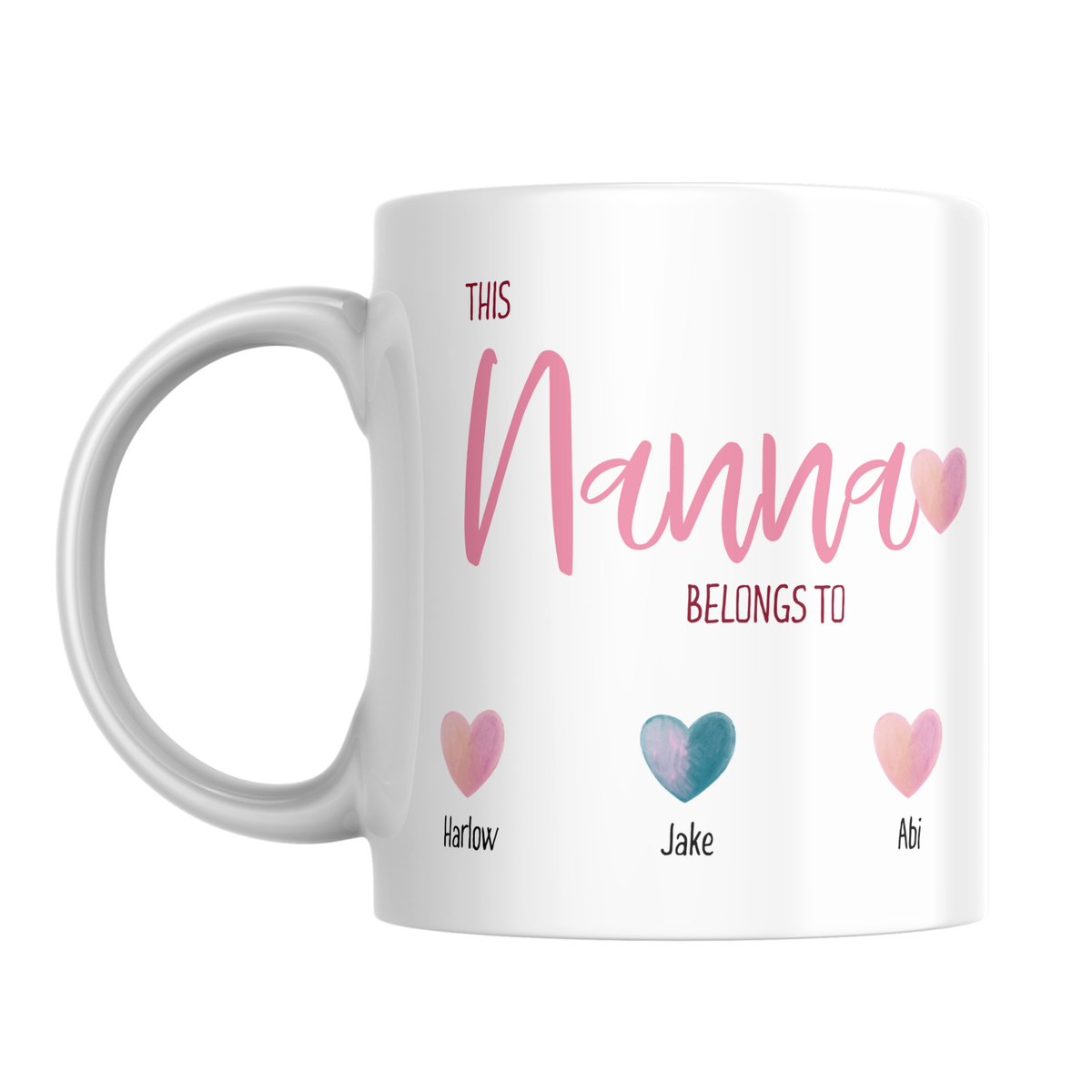 This Nanna Belongs To Mug – front view