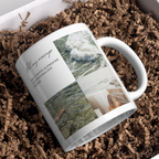 Three Photo Collage Mug – gift presentation with example photos