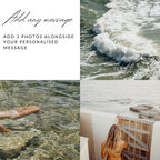 Three Photo Collage Mug – flat artwork with example photos