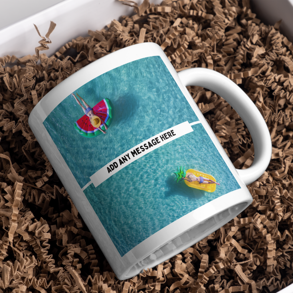 Two Photo Mug – gift presentation with example photos