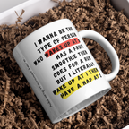 Wake Up at One Nap at Two Mug – gift presentation on paper packing