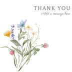 Wildflower Thank You Mug – original flat artwork