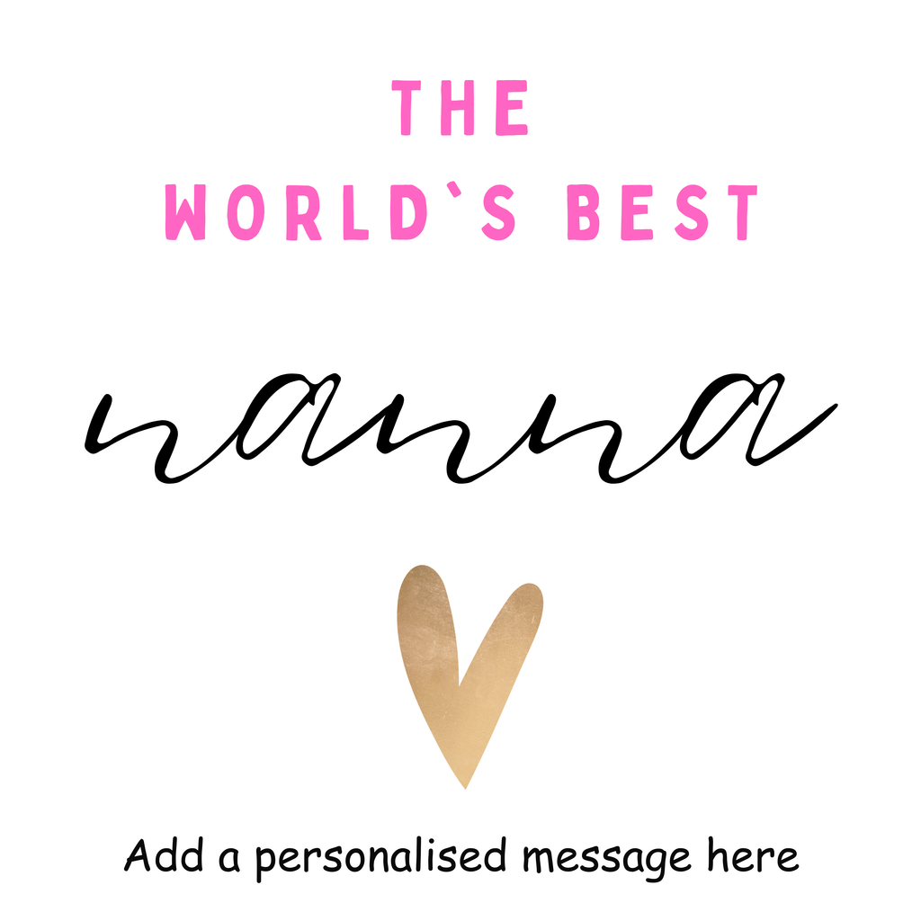 World’s Best Nanna Mug – original flat artwork