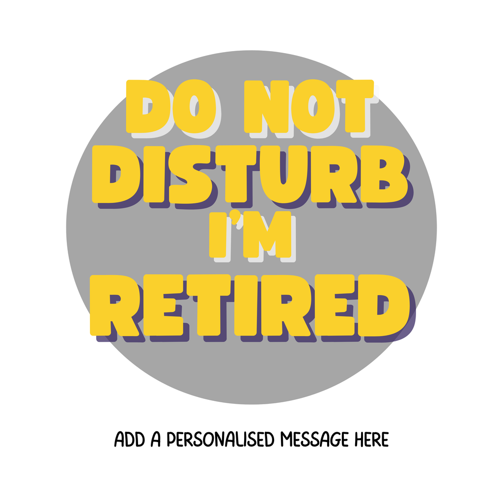 Yellow Do Not Disturb Retired Mug – original flat artwork