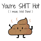 You’re Shit Hot Mug – original flat artwork