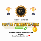 You’re the Best Nanna Mug – original flat artwork