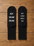 Not Drunk Drunk Socks – I Have Had a Few Funny Gift – flat lay
