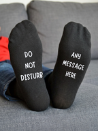 Personalised Do Not Disturb Socks