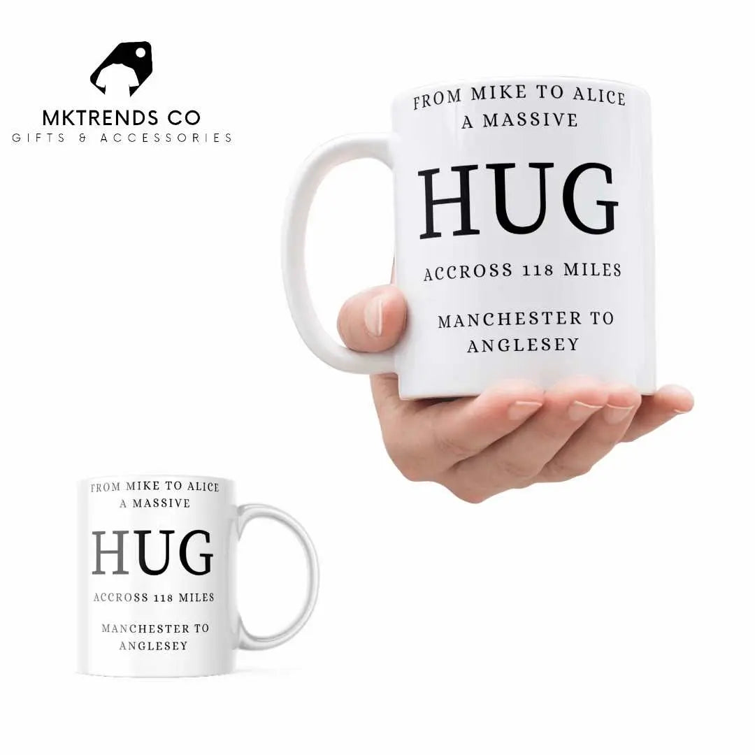 A Massive Hug Personalised Mug