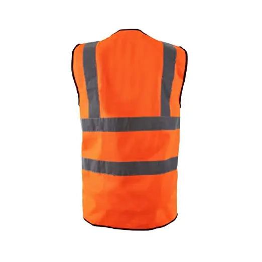 Blackrock Personalised Hi-Vis Orange Sleeveless Vest Waistcoat