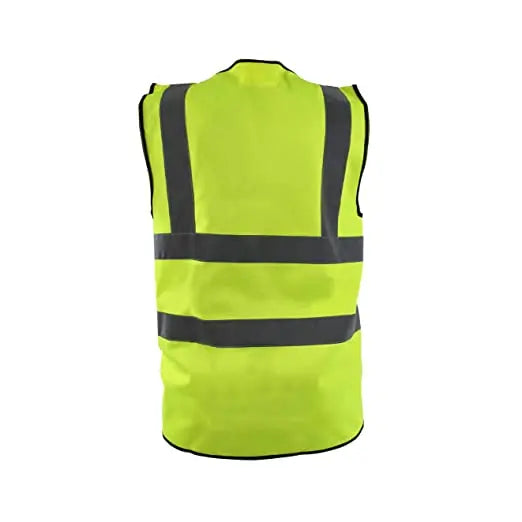 Blackrock Personalised Hi-Vis Yellow Sleeveless Vest Waistcoat