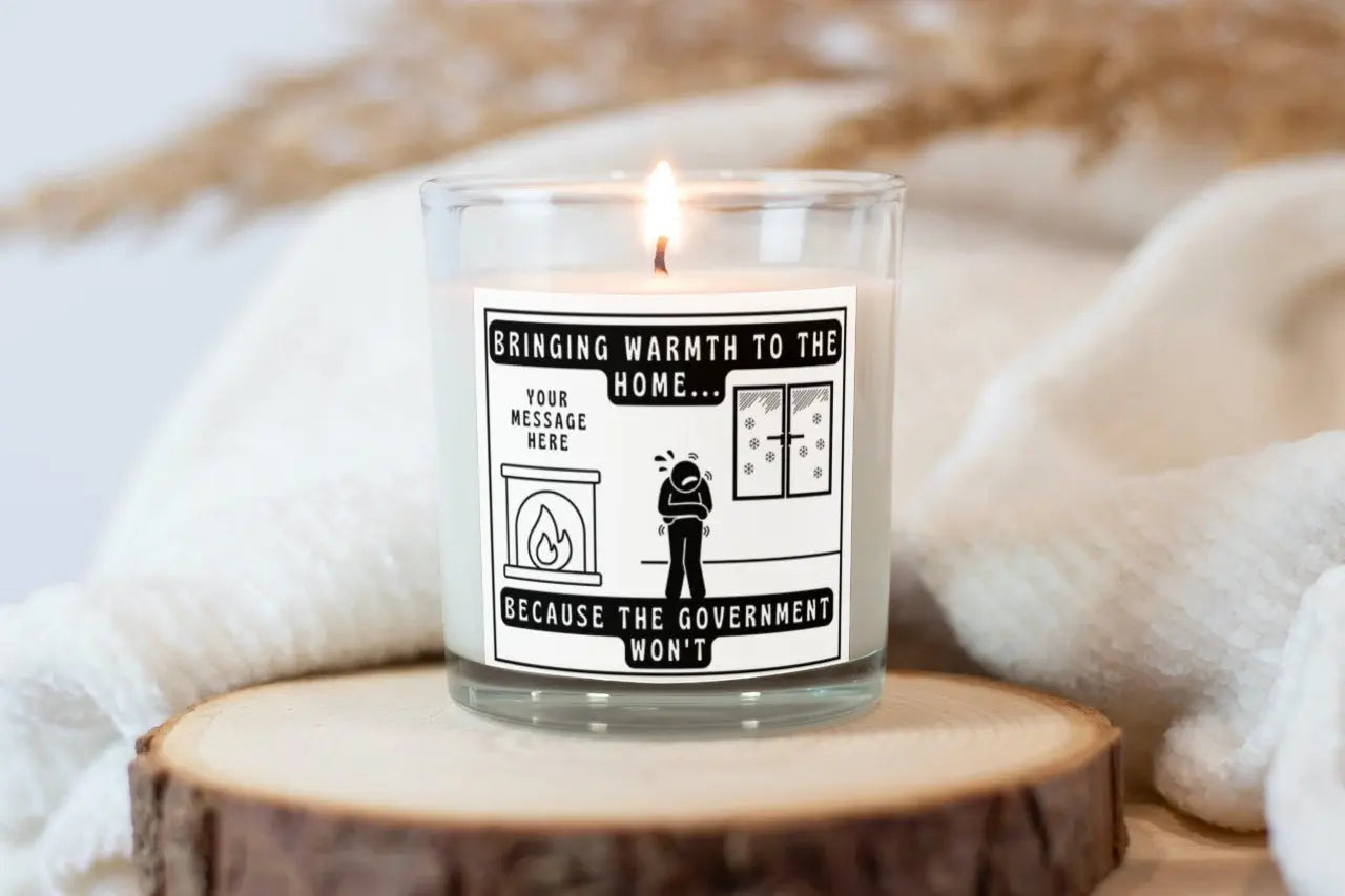 Cost Of Living Joke Personalised Candle | Funny Candle | Novelty Joke Gift MKTrends Co