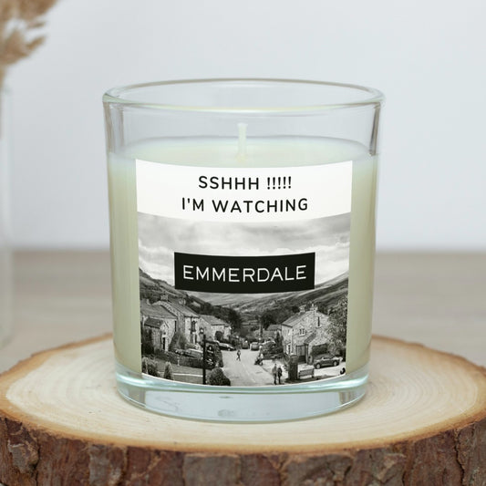 Emmerdale Personalised Candle | Novelty Gift