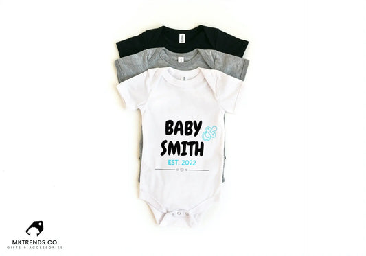 Established Baby Grow  | Personalised Baby Grow MKTrends Co