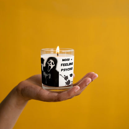 Funny Scary movie Mood Personalised Candle | Novelty Gift