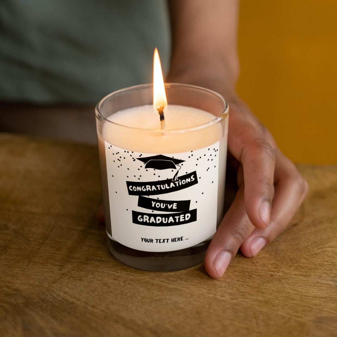 Graduation Personalised Candle | Graduation Gifts