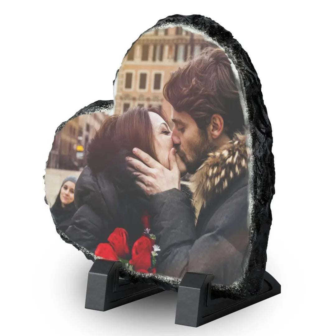 Heart Shaped Photo Slate