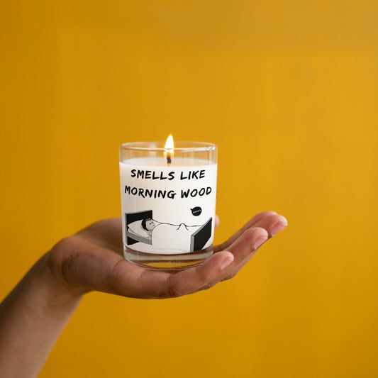 Morning Wood/Glory Personalised Candle | Funny Candle