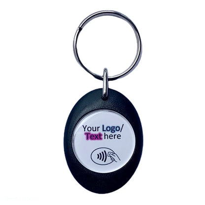 NFC Digital Business Card Keyring