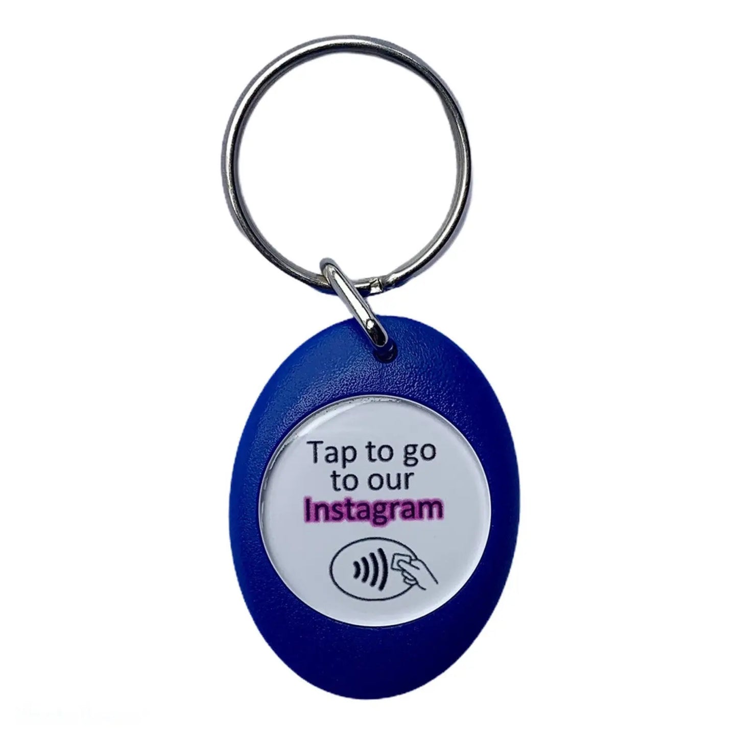 NFC Digital Business Card Keyring