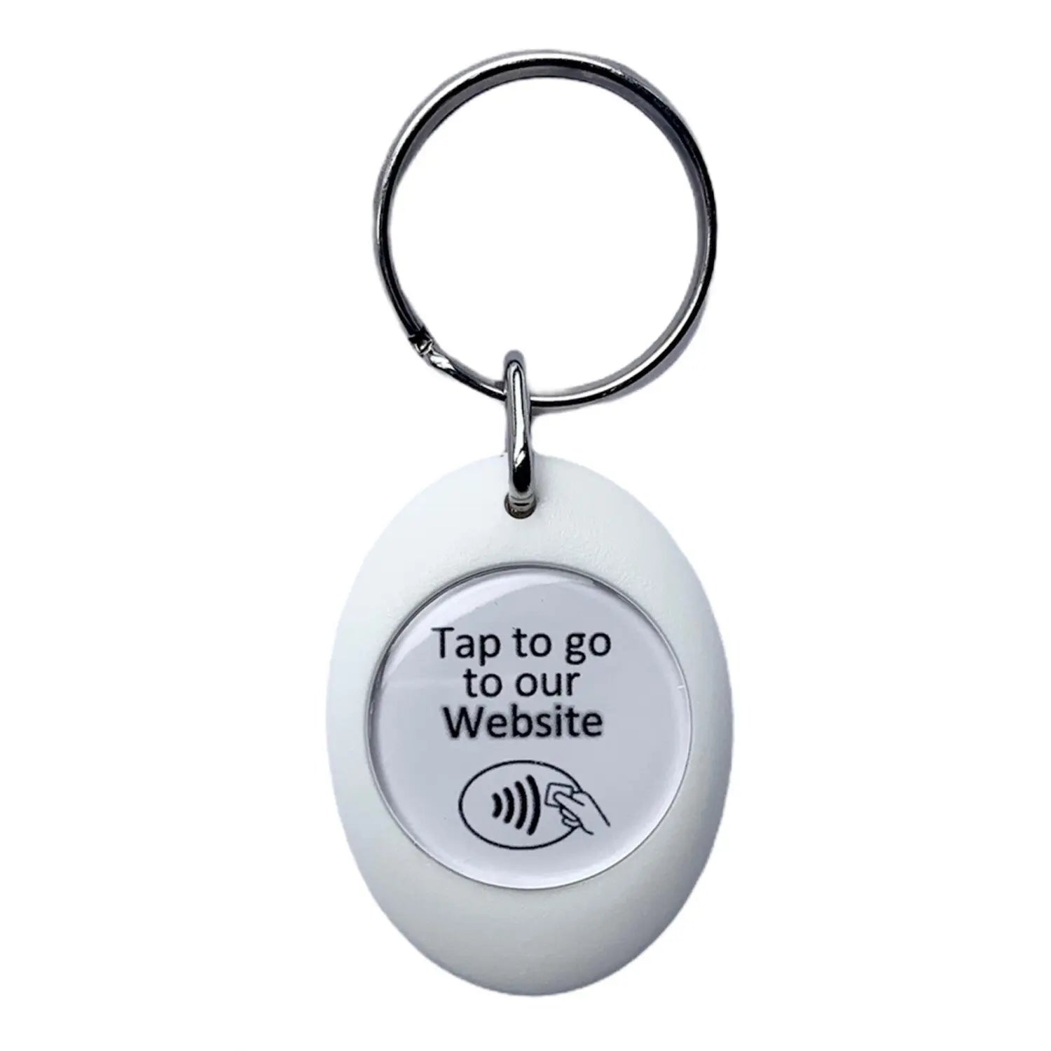 NFC Digital Business Card Keyring