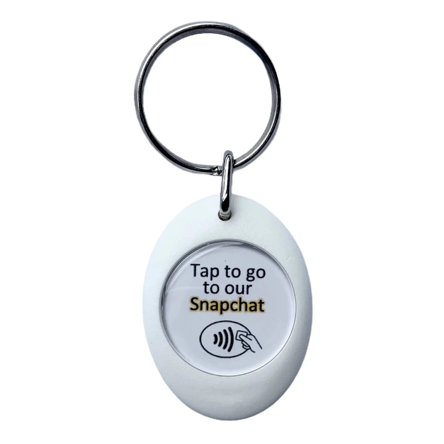 NFC Digital Business Card Keyring