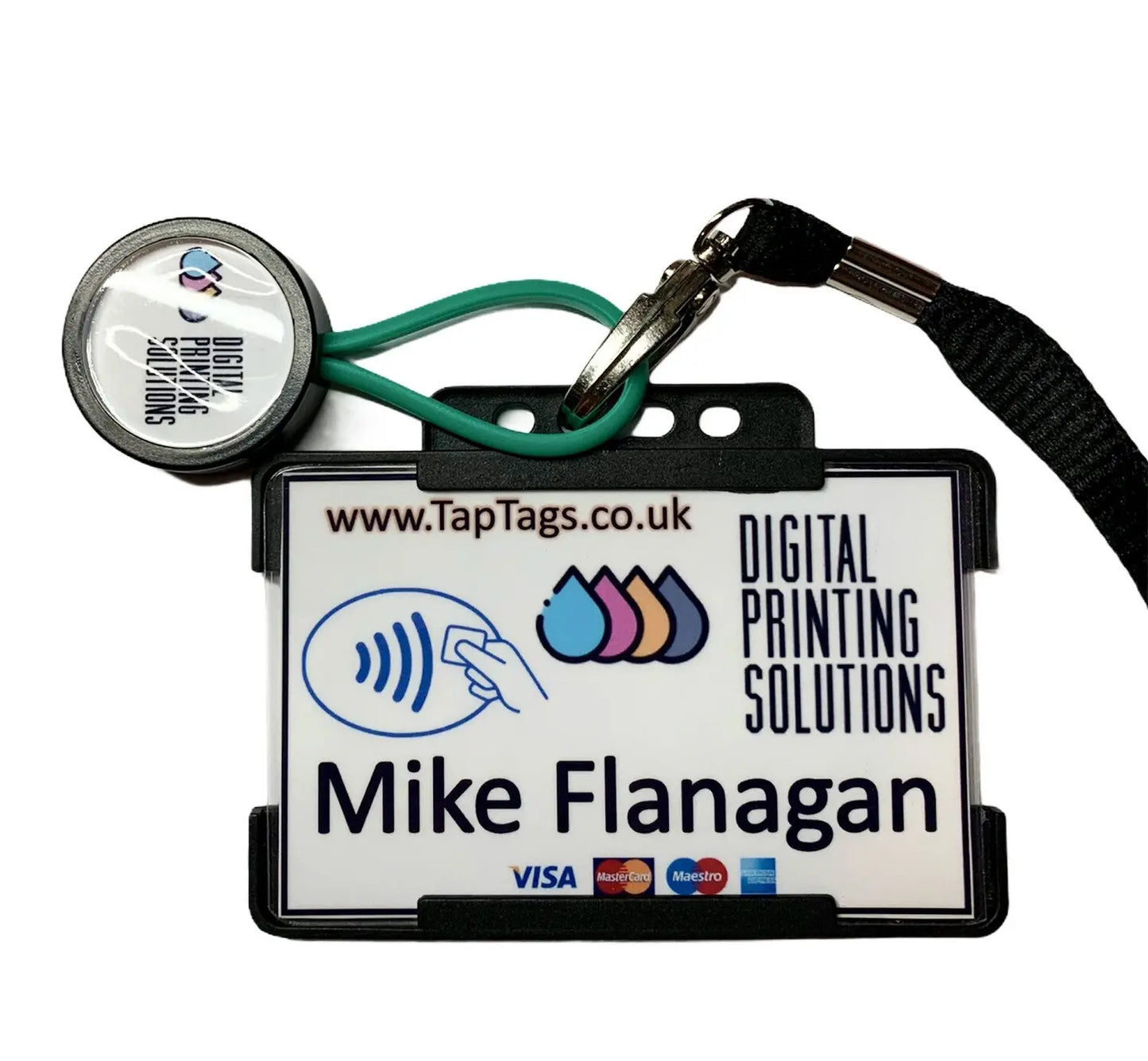 NFC ID Badge with Lanyard