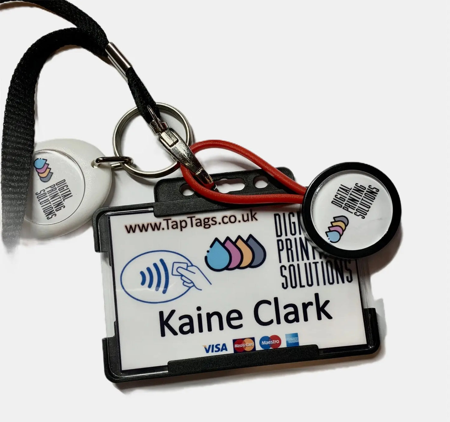 NFC ID Badge with Lanyard