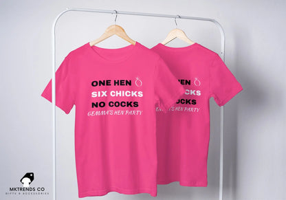 Novelty Hen Party T-shirt | Hen Party T-Shirt