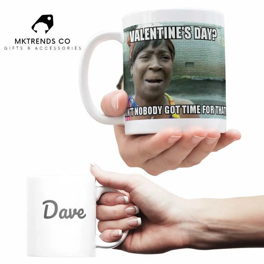 Novelty Valentine Personalised Mug