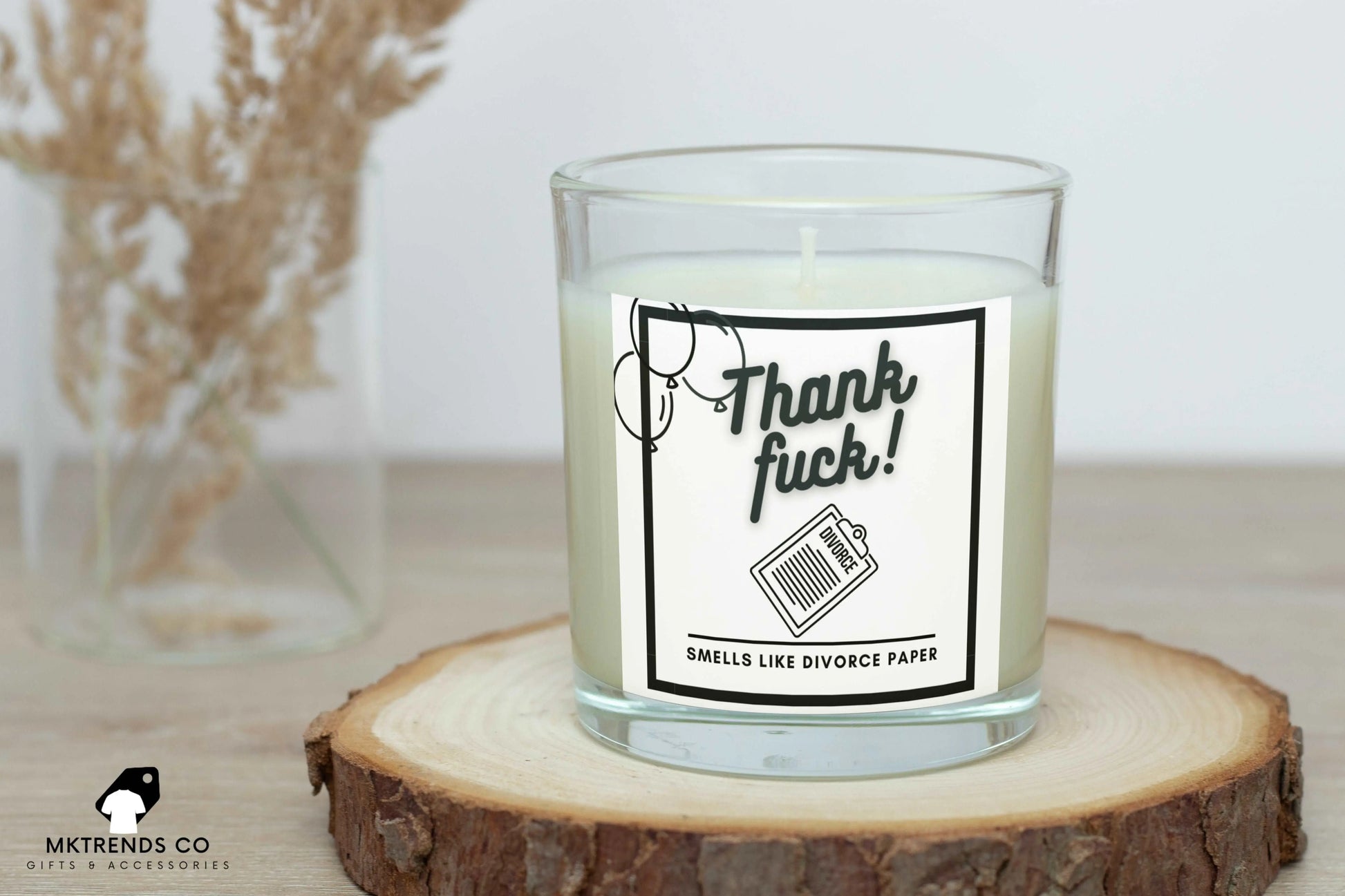 Personalised Divorce Candle | Funny Candle | Novelty Gift