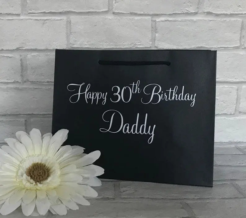 Personalised Happy Birthday Gift Bag