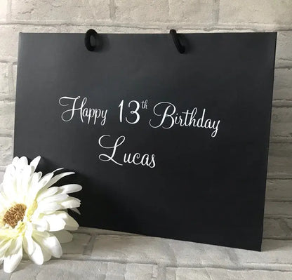 Personalised Happy Birthday Gift Bag