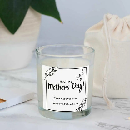 Personalised Happy Mother's Day Candle | Mother's Day Gift