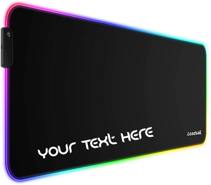 Personalised LED Gaming | Desk | Office Mat