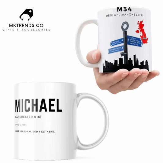 Personalised Manchester/Any City Mug