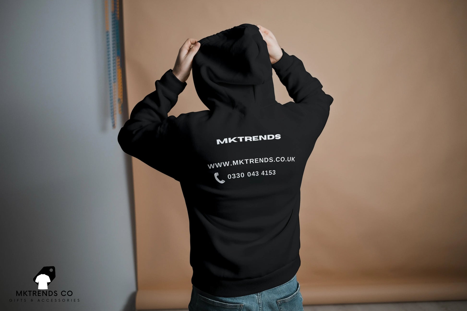 Personalised Men's Hoodie | Any Message Hoodie