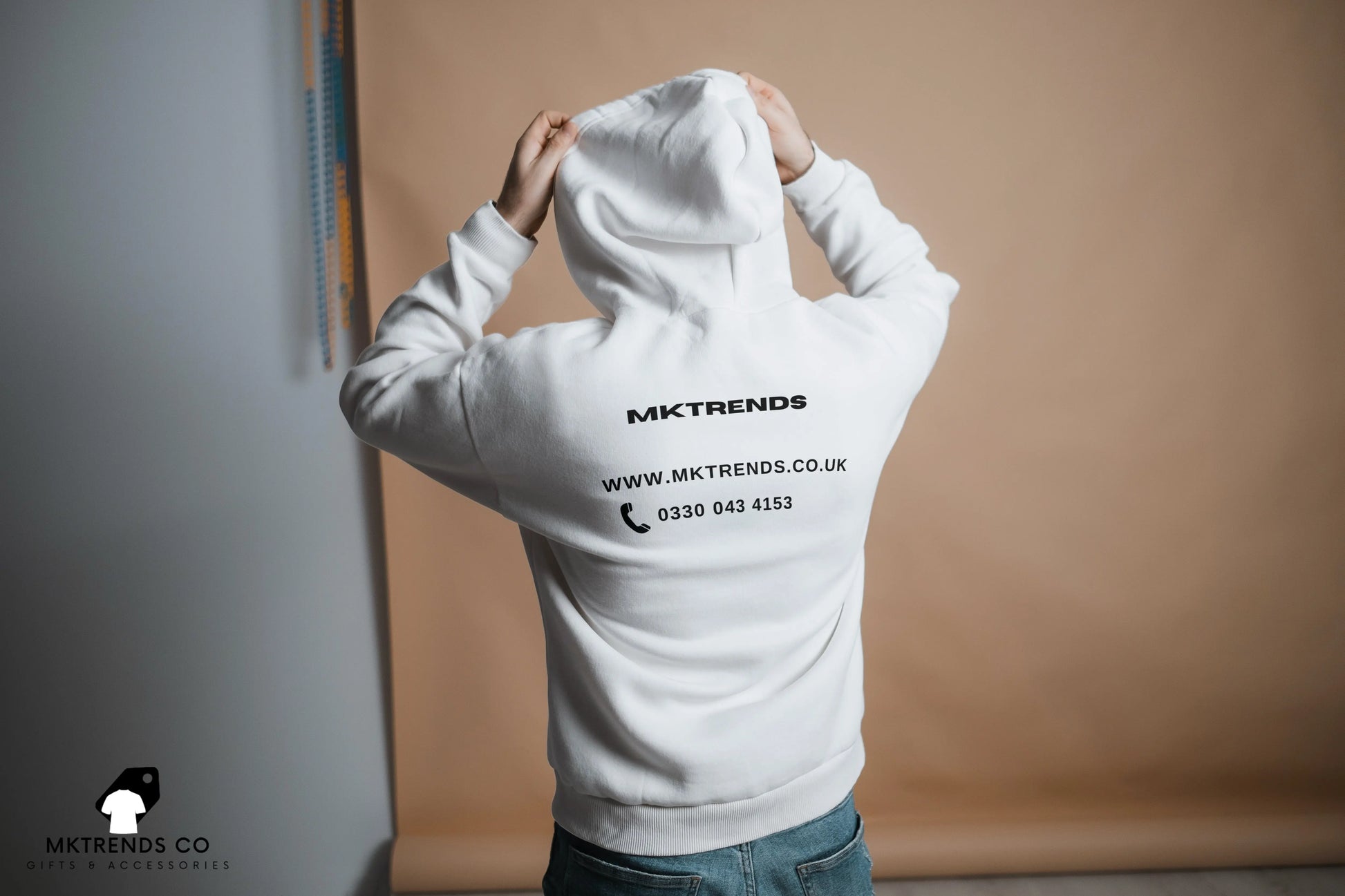 Personalised Men's Hoodie | Any Message Hoodie