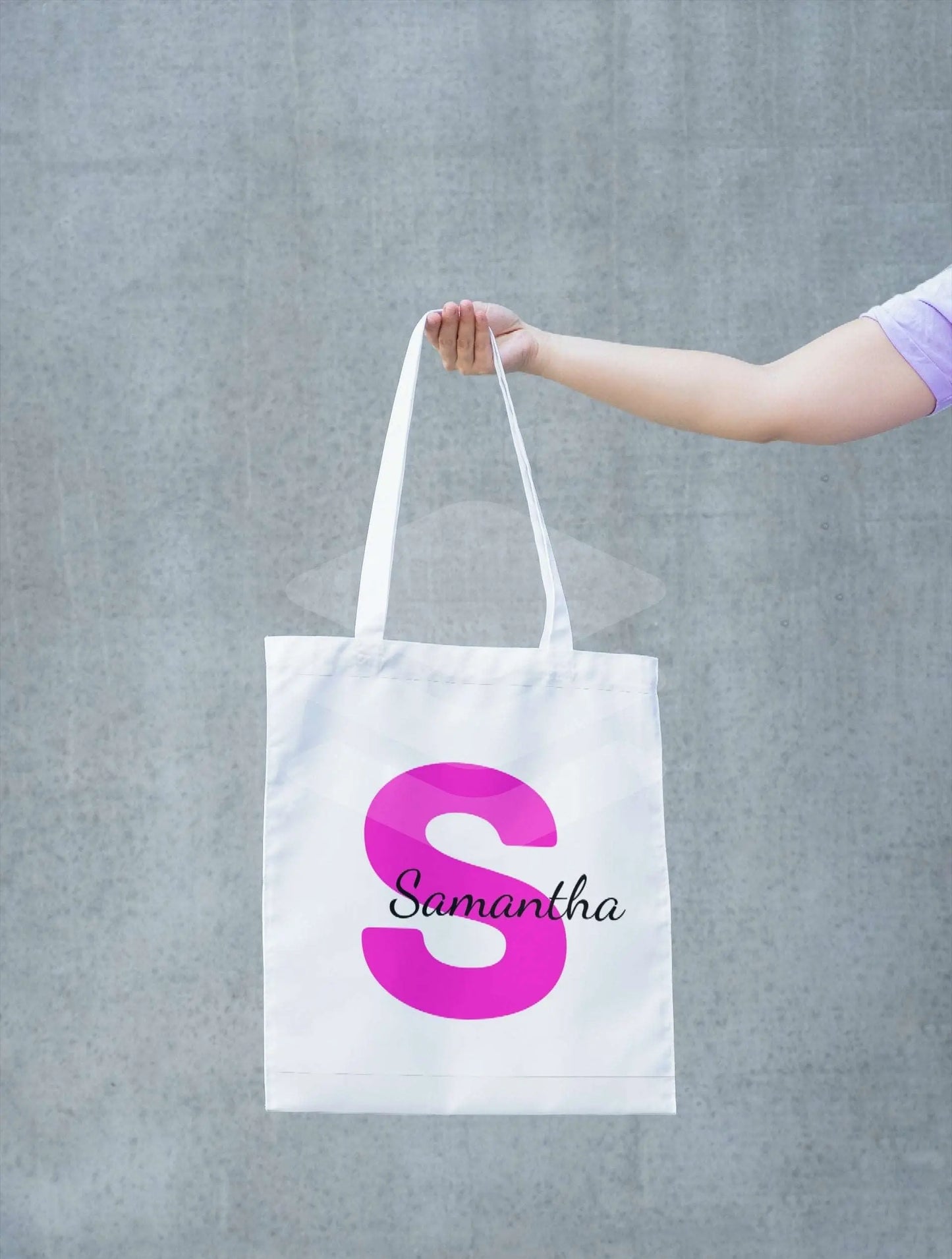 Personalised Name & Initial Tote Bag