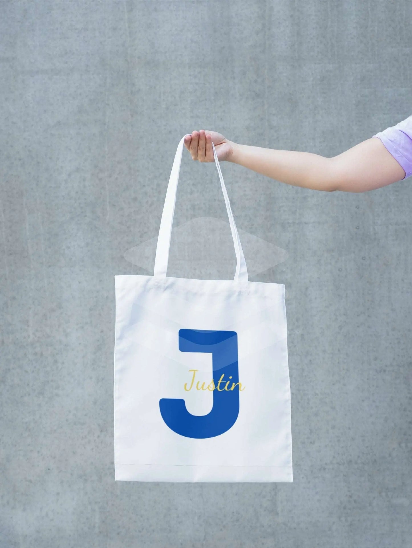 Personalised Name & Initial Tote Bag