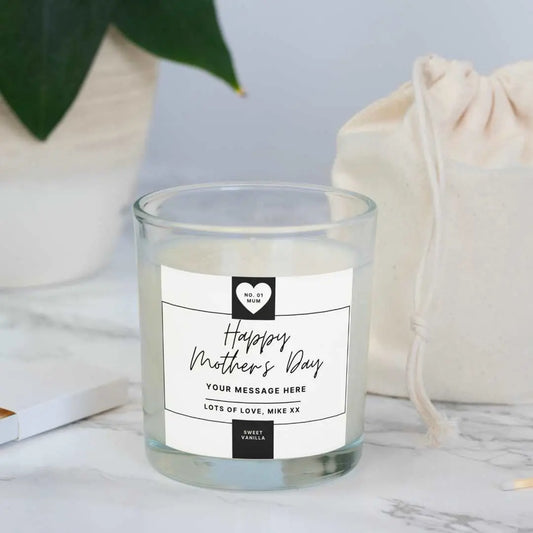 Personalised No.01 Mum Candle | Mother's Day Gift | Mother's Day Gift